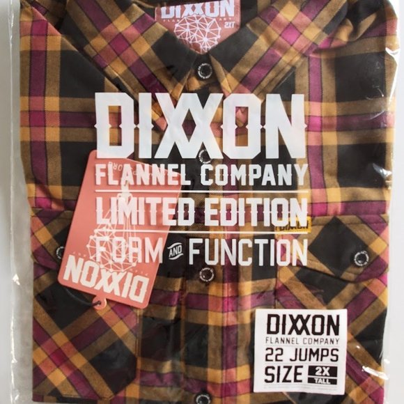 DIXXON Flannel The 22 JUMPS Limited Edition Men's Flannel 2XL Tall - Picture 8 of 12